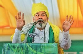rakesh tikait, farmer protest