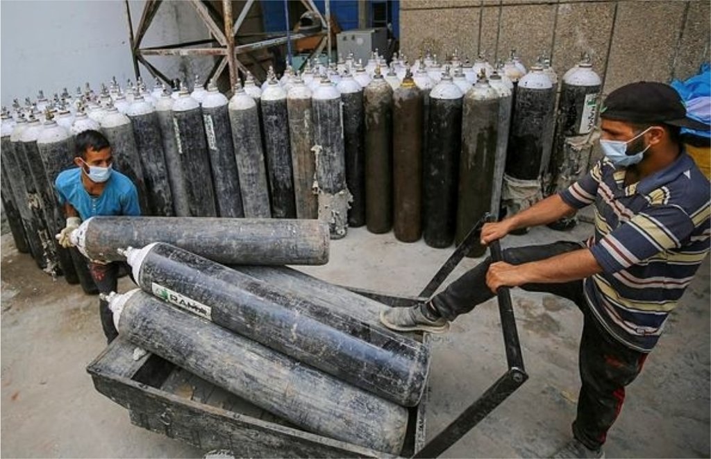 corona , Oxygen cylinder, UP corona , Oxygen cylinder, UP