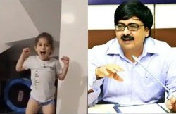 पोल पर चढ़ने का प्रयास करते 7 साल के बच्चे का वीडियो हो रहा वायरल, बड़े-बड़े अधिकारियों ने माना इसे अपना ‘गुरु’