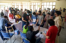 Coronavirus, Vaccination Centre, New Delhi