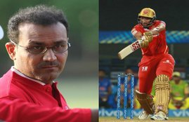 Virender Sehwag, Shahrukh Khan
