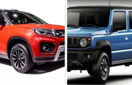 Vitara Brezza and Jimny Jeep