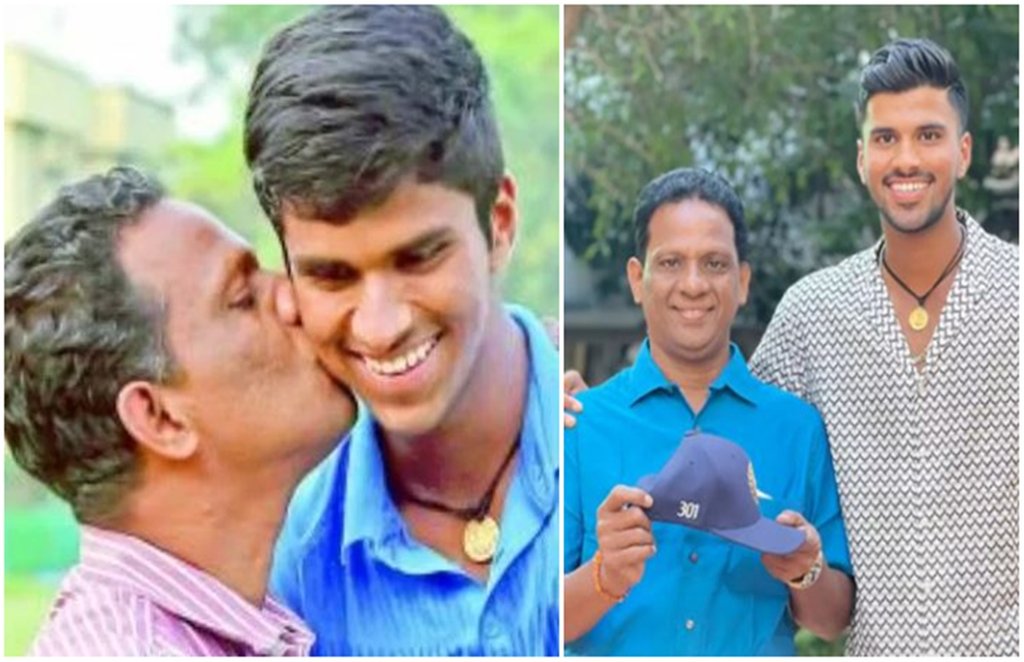 Washington Sundar, Washington Sundar father, m sundar