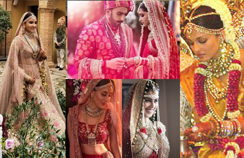Wedding Dress of Bollywood Actresses, Actresses wedding dress , Bollywood Actresses, Celebes Wedding Dress