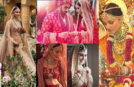 Wedding Dress of Bollywood Actresses, Actresses wedding dress , Bollywood Actresses, Celebes Wedding Dress