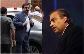 mukesh ambani, gautam adani