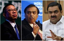 mukesh ambani, gautam adani