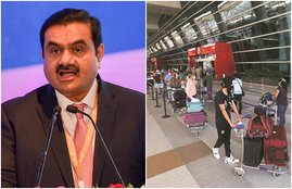 Adani Group, jaipur, Lucknow, Ahmedabad, Guwahati, Mangalore, Thiruvananthapuram, airport, private jets, international flights, Aviation circles, national news