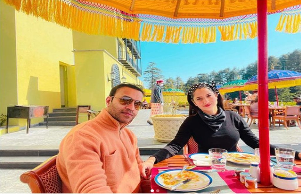 ankita lokhande, vicky jain