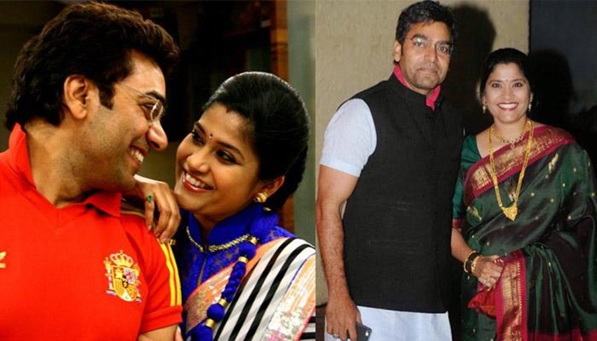 रेणुका शहाणे ने आशुतोष राणा से पहले मराठी राइटर और डायरेक्टर विजय केनकरे से शादी की थी। यह शादी चल नहीं पाई और दोनों के बीच तलाक हो गया। रेणुका कई बार कह चुकी हैं की विजय से शादी का उन्हें सालों तक पछतावा रहा।