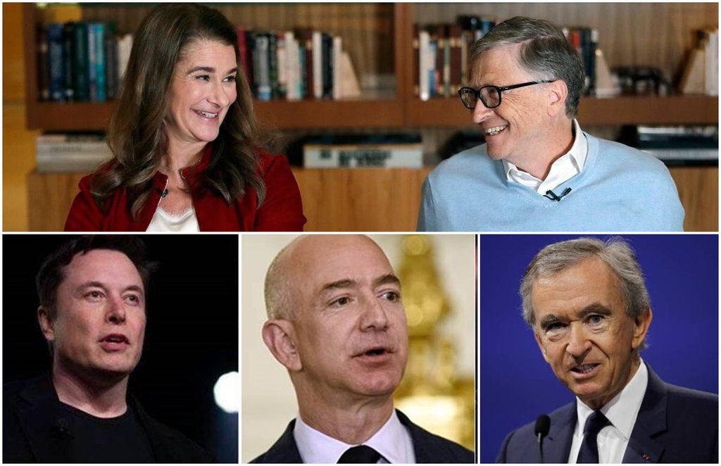elon musk, jeff bezos, bill gates