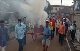 Karnataka BJP MLA, Agnihotra homa, Belagavi streets, Covid-19, Lockdown violated