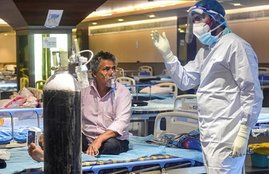 corona, hospital