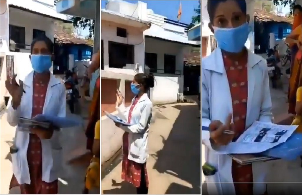 Madhya Pradesh, propagation of Christianity during Corona campaign, Madhya Pradesh preaching of Lord Jesus, lady doctor, Ratlam,मध्य प्रदेश, कोरोना अभियान के दौरान ईसाई धर्म का प्रचार, मध्य प्रदेश प्रभु यीशु का प्रचार, महिला डॉक्टर, रतलाम,Hindi News, News in Hindi, jansatta