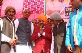 Dr, Harshvardhan, Singhola Village