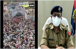 मुस्लिम धर्मगुरु के जनाजे में उमड़ा जनसैलाब, कोरोना नियमों की धज्जियां उड़ाने पर केस दर्ज