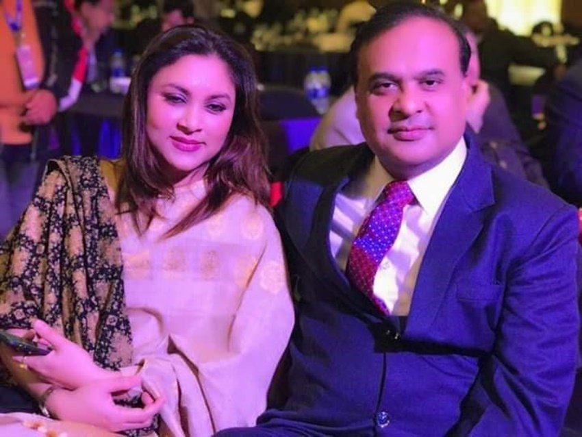 Hemanta Biswa Sarma lovestory, Himanta biswa sarma wife