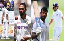 Mohammed Shami, Siraj, Mohammed Siraj, Shubman Gill, Mayank Agarwal