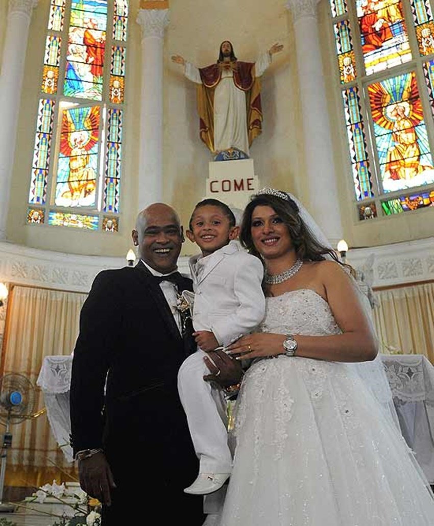 एंड्रिया और विनोद कांबली का एक बेटा है जिसका जन्म 2010 में हुआ है।