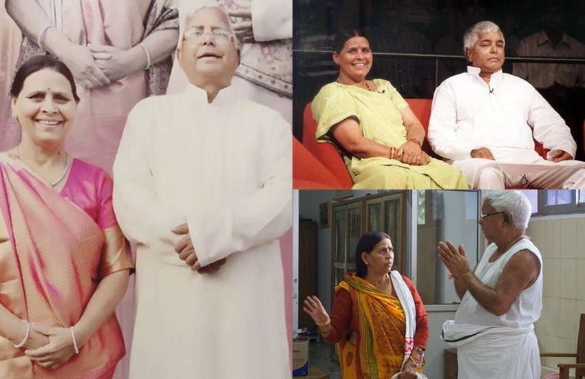लालू प्रसाद यादव की पत्नी राबड़ी देवी उनसे 11 साल छोटी हैं।