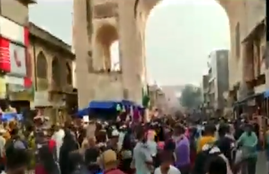 Telangana, Hyderabad, Hyderabad Charminar, Eid Shopping 10 day Lockdown, corona