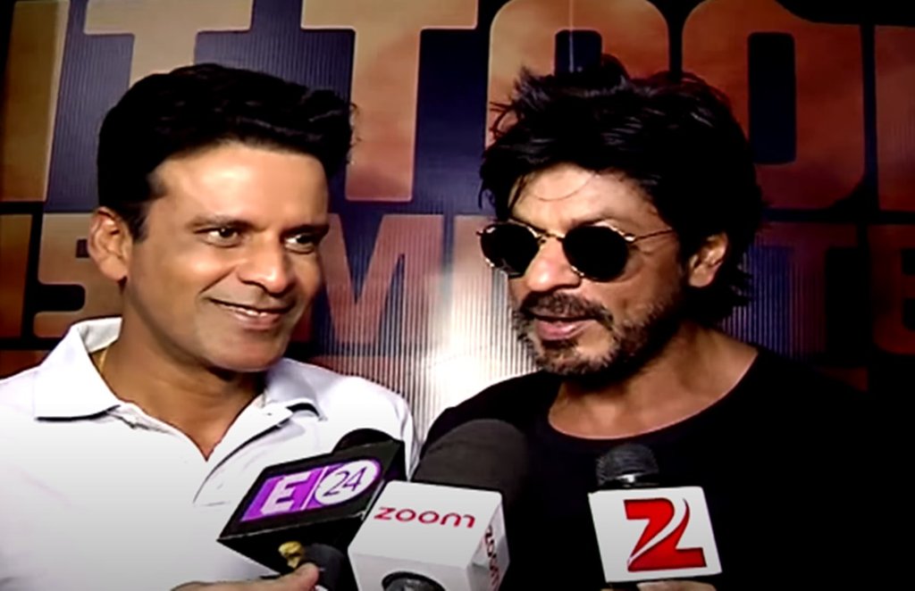 shahrukh khan, shahrukh khan manoj bajpai, manoj bajpai
