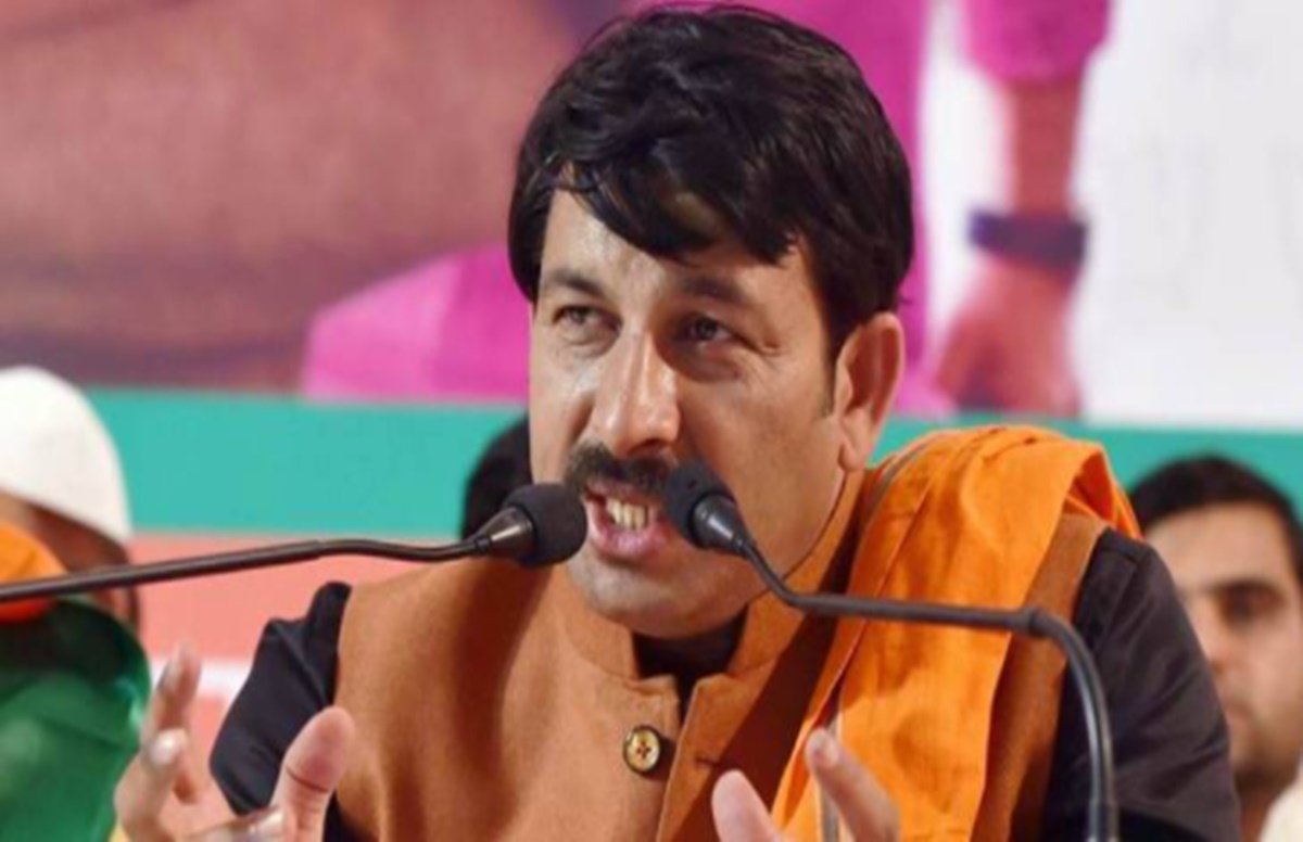 manoj tiwari, sanjeev jha, arvind kejriwal manoj tiwari, sanjeev jha, arvind kejriwal