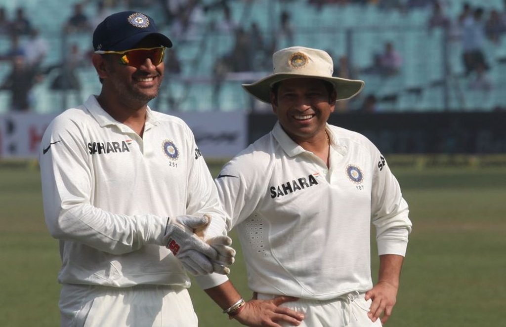 ms dhoni sachin