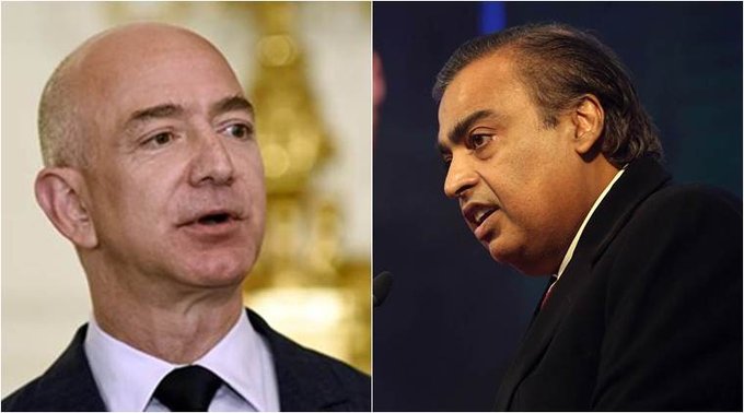 मुकेश अंबानी की रिलायंस को टक्कर देने के लिए Amazon का बड़ा दांव, 915 करोड़ रुपये का करेगी निवेश
