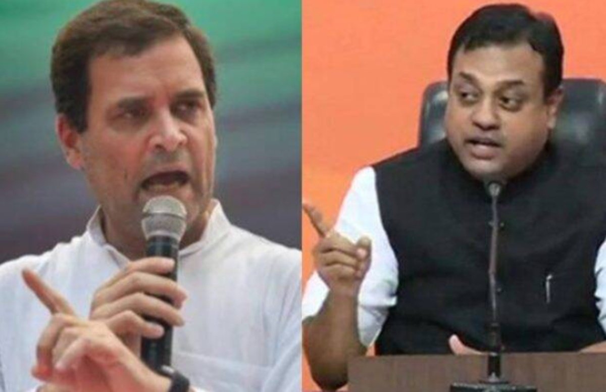 rahul gandhi, narendra modi, sambit patra