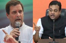 rahul gandhi, narendra modi, sambit patra