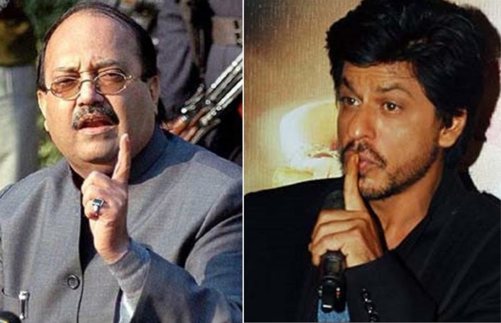 shah rukh khan, amar singh