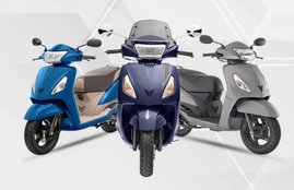 tvs scooty, tvs jupitar