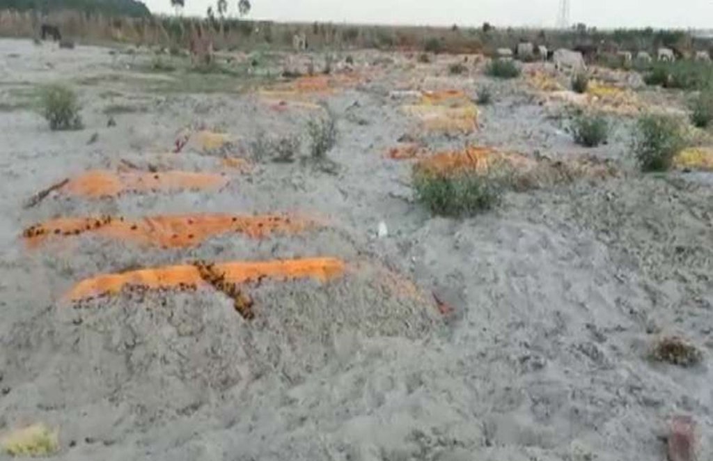 Unnao. Ganga Bank, Deadbodies