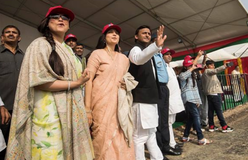 Abhilasha Yadav, Mulayam Singh Yadav