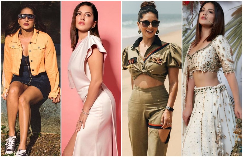Actress Sunny Leone MS Dhoni Virat Kohli Football Basket Ball Volleyball