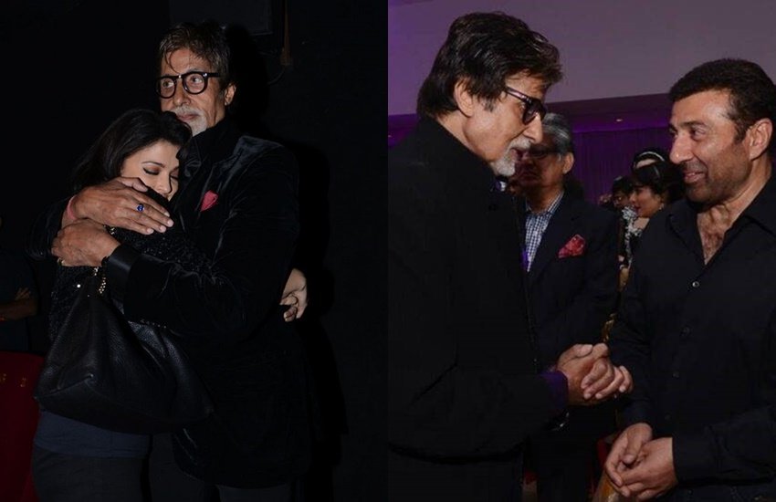 Sunny Deol Amitabh Bachchan Aishwarya Rai Relationship: सनी देओल धर्मेंद्र (Dharmendra) के बेटे हैं। हेमा मालिनी (Hema Malini) सनी देओल की सौतेली मां हैं। धर्मेंद्र ने सनी देओल की मां प्रकाश कौर को तलाक दिये बिना हेमा मालिनी से शादी रचाई है। अमिताभ बच्चन (Amitabh Bachchan) धर्मेंद्र और हेमा मालिनी के बहुत अच्छे दोस्त हैं। आइए जानें बच्चन परिवार के साथ कैसे हैं सनी देओल के संबंध: 