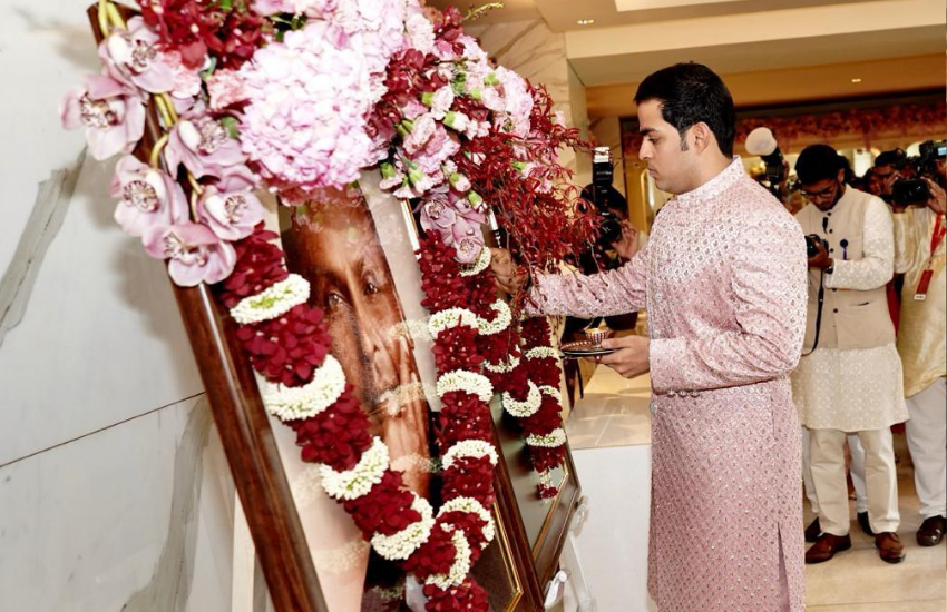 , Akash Shloka Wedding Celebrations, Akash Shloka Wedding Photos
