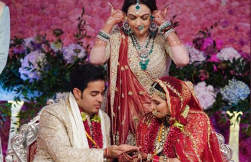 , Akash Shloka Wedding Celebrations, Akash Shloka Wedding Photos