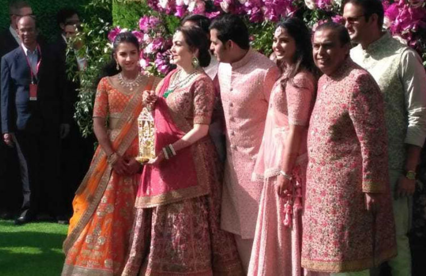 , Akash Shloka Wedding Celebrations, Akash Shloka Wedding Photos