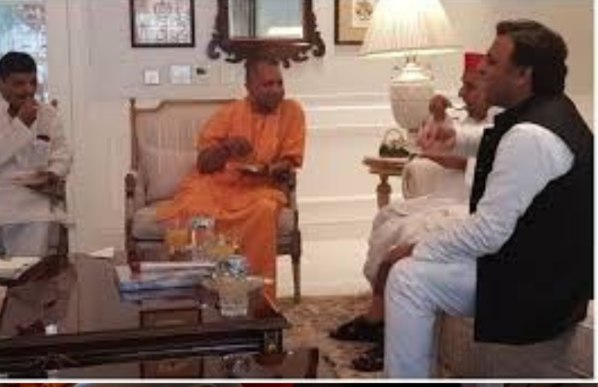 Mulayam Singh Yadav, Akhilesh Yadav, Yogi Adityanath, Narendra Modi