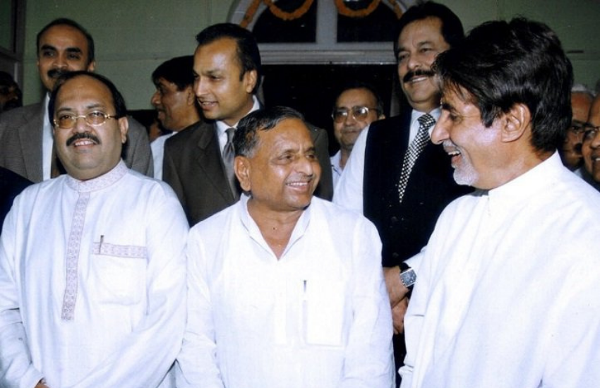 Amar Singh, Jaya Bachchan, Amitabh Bachchan (6)