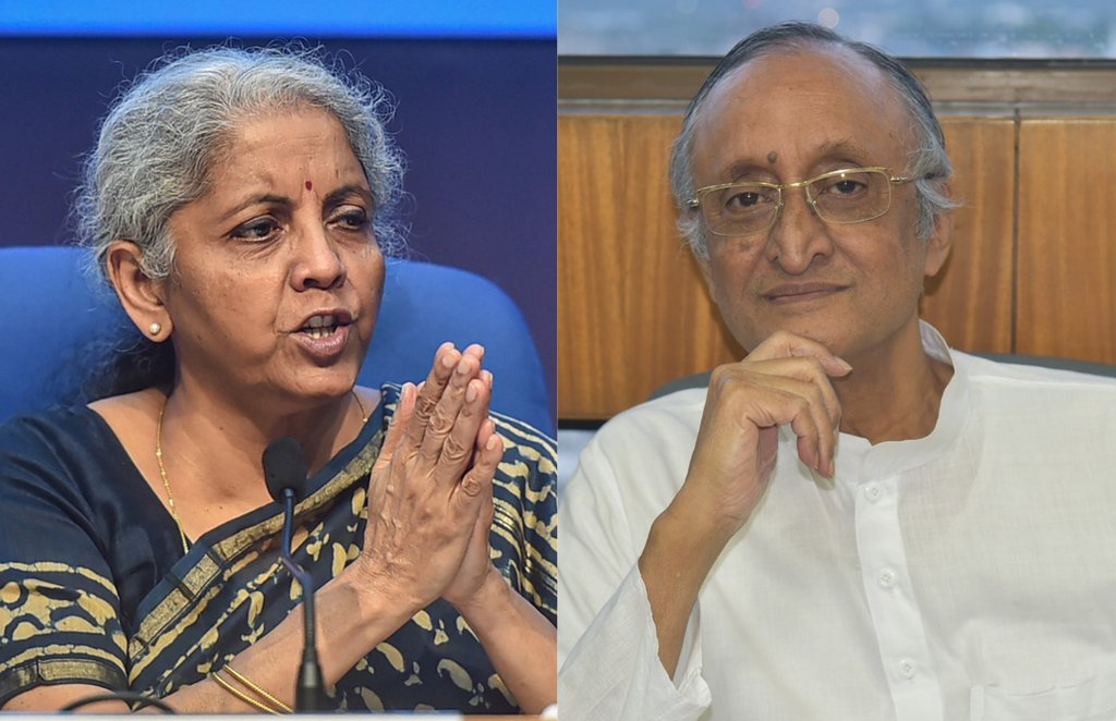 GST Meet, Amit Mitra, Nirmala Sitharaman