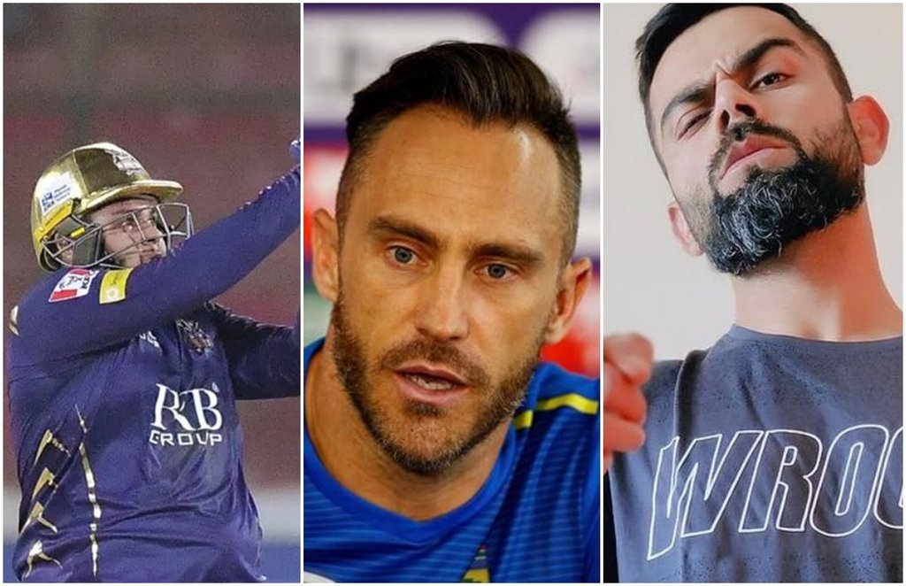 Azam Khan Faf Du Plessis Virat Kohli Six Pack IPL 2021 PSL 2021