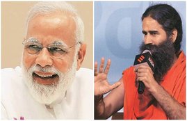 aajtak,baba ramdev, narendra modi