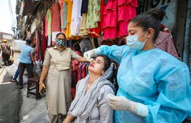 COVID TEST, INDIA, CORONAVIRUS