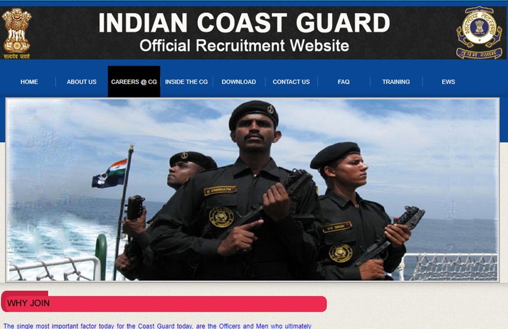sarkari naukri 2021, joinindiancoastguard.gov.in, Join Indian Coast Guard, Indian Coast Guard Jobs,