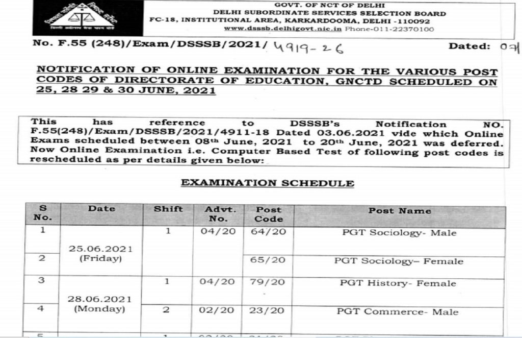 DSSSB, delhi govt jobs, dsssb, sarkari naukri, employment news, DSSSB, DSSSB PGT
