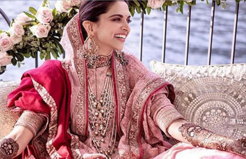 Deepika Padukone, Ranveer Singh's royal wedding pic