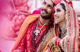Deepika Padukone, Ranveer Singh's royal wedding pic
